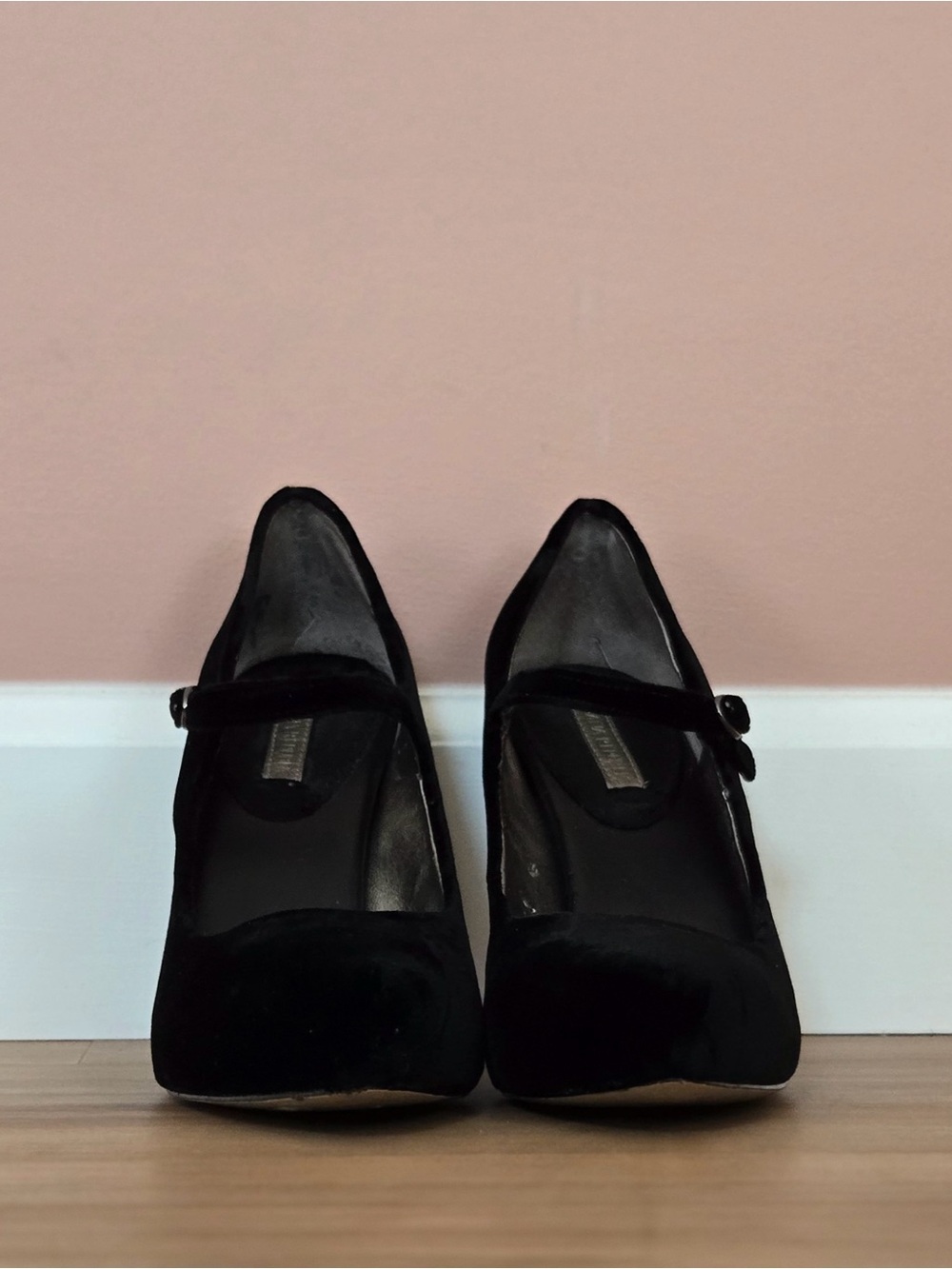 Banana Republic | Natasha Platform Almond Toe Pump | Velvet | US 9.5 - Picture 2 of 5
